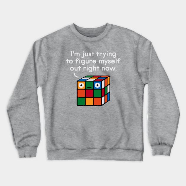 Back to Square One Crewneck Sweatshirt by David Olenick